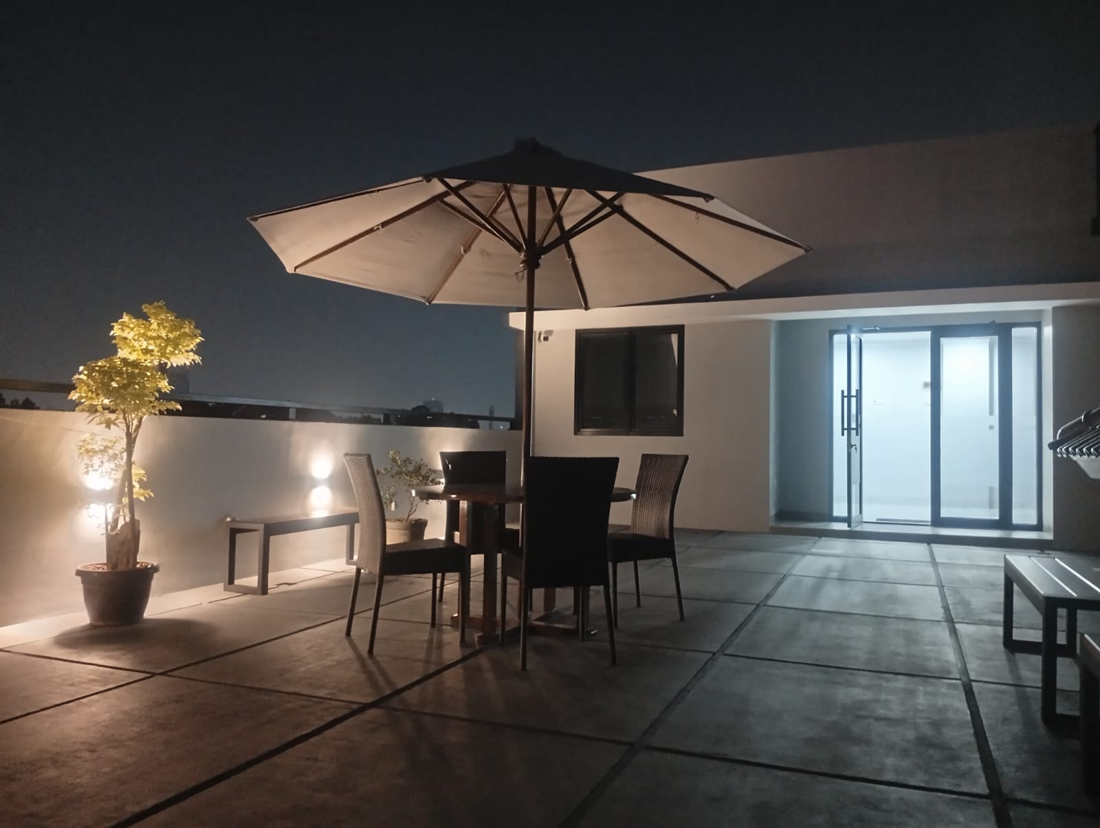 Rooftop garden
